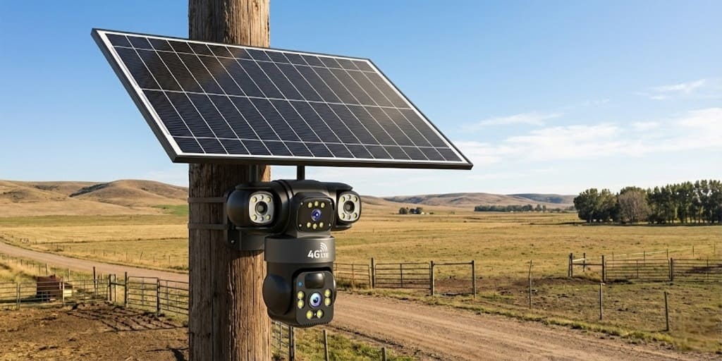 Outdoor 4G Low-Power Camera